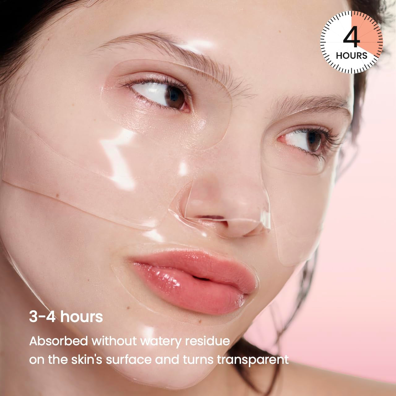 BIODANCE Bio-Collagen Real Deep Mask, Hydrating Overnight Hydrogel Mask, Pore Minimizing, Elasticity, Plumping Improvement, Korean Skincare, Stocking Stuffers for Teen Girls | 1.19Oz(34G) X 4Ea