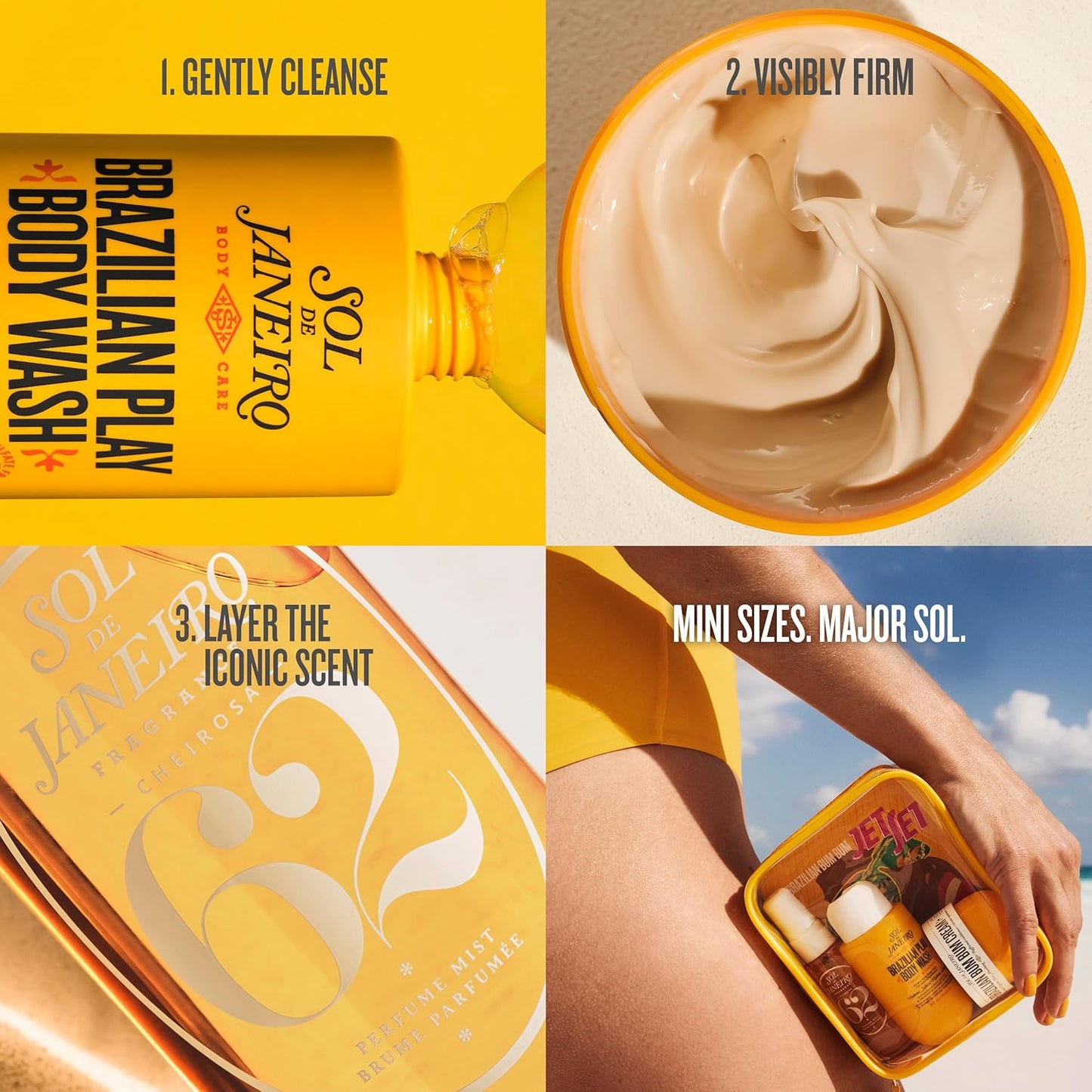 SOL DE JANEIRO Jet Set | Travel Shower Kit