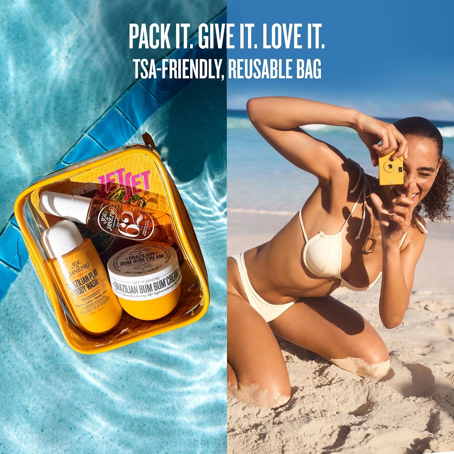 SOL DE JANEIRO Jet Set | Travel Shower Kit